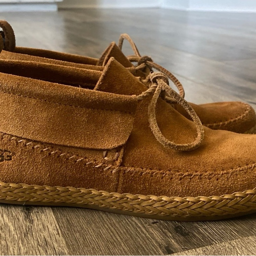 UGG Women’s Woodlyn moccasin Ankle Boots  Suede